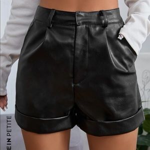Leather Shorts